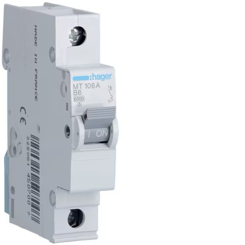 BREAKER HAGER 1POLL MCB