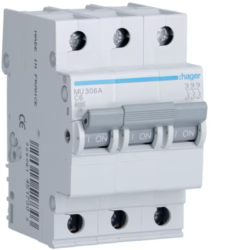 BREAKER HAGER 3POLL MCB