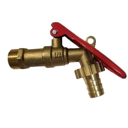 [C2135] BIBCOCK WITH LOCK A&M ½"
