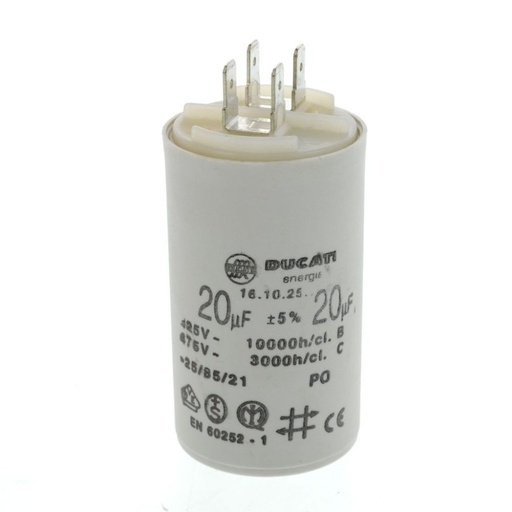 [C0264] PEDROLLO CAPACITOR 20MF/450VL